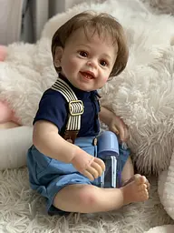 Силіконова колекційна лялька реборн reborn хлопчик пабло Reborn Dolls det0018818 - мініатюра 5