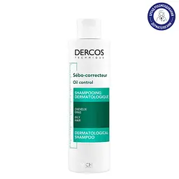 Шампунь Vichy Dercos, для жирного волосся 200 мл (M0861721) - мініатюра 2