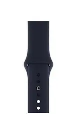 Силіконовий ремінець на смарт-годинник для Apple Watch 42,44,45,46,49 mm, Sport Band (3 Straps), dark blue, зі зручною застібкою, для годинника епл вотч, спортивний, ArmorStandart (ARM49070)