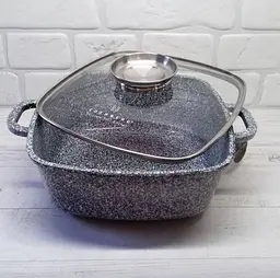 Каструля з кришкою Edenberg EB-3974 26х26 см 5.5 л - мініатюра 3