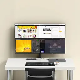 Адаптер Satechi Thunderbolt 4 Docking Station with DisplayLink Space Gray (ST-DT4MDM-EU) - мініатюра 6