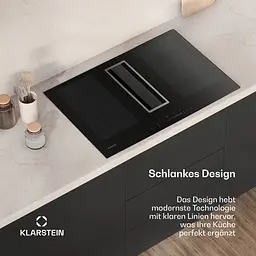 Варильна поверхня індукційна з витяжкою Klarstein Chef-Fusion DownAir (10045557) - мініатюра 4
