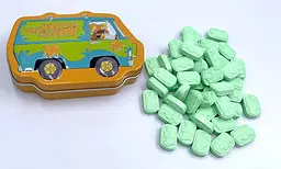 Цукерки Scooby-Doo and the Gang зі смаком кислого зеленого яблука 34г - мініатюра 7