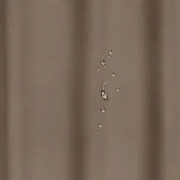 Шторка для душу та ванної Cosas з кільцями 180х180 espresso, шоколад (ShowerCurtains_18Espresso_DUK_180x180_Hook) - мініатюра 4