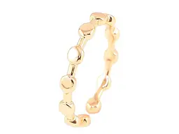 Каблучка XUPING Позолота 18K "Декоративний візерунок" (258705) р.16-17