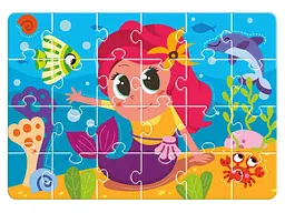 Пазли VLADI TOYS "Mermaid" RK1130-08 - мініатюра 5