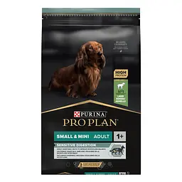 Сухий корм Purina Pro Plan Small&Mini Adult 1+ Sensitive Digestion для дорослих собак дрібних порід з чутливим травленням з ягням 7 кг (12392234) - мініатюра 2