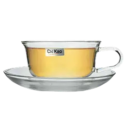 Чашка із блюдцем ChiKao CK-126AB, 150 мл - мініатюра 1