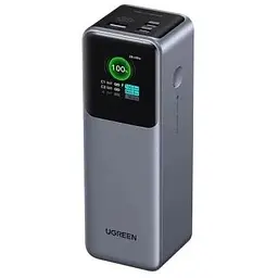 Батарея универсальная Ugreen 25000 mAh 200W Fast Charging Space Gray (U_35525B)