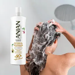 Шампунь Anian Repairing & Revitalising для пошкодженого волосся 400 мл - мініатюра 4