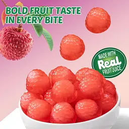Желейні цукерки Amos Peelerz Peelable Gummy Lychee 170г - мініатюра 5