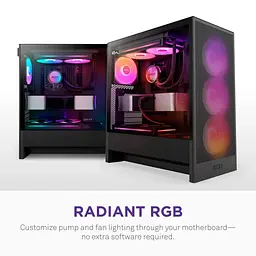 СВО NZXT Kraken Core 240 Black RGB (RL-KR24C-B1) - мініатюра 2