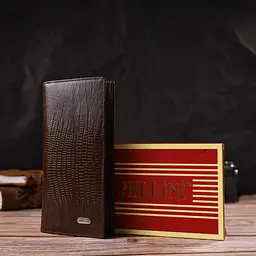 Чоловічий шкіряний гаманець Canpellini 9,2х18,8х1 см acs0025605 - мініатюра 8