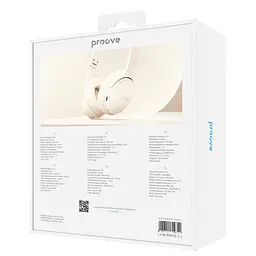 Бездротові навушники Proove Tender, Headset, ANC, AUX, BT5.0, 300mAh, 18h, beige UA UCRF - мініатюра 6