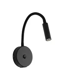 Бра, настінний світильник TK Lighting 10200 Lagos G9 1x8W IP20 чорний