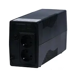 Джерело безперебійного живлення KRF-650VA/390W(LED)LiFePO4 UPS Kraft (42-00080) - мініатюра 2