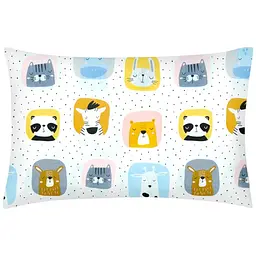 Набір наволочок Cosas Color animals 40х60 см білий (SetPillow_AnimalsColor_40x60)