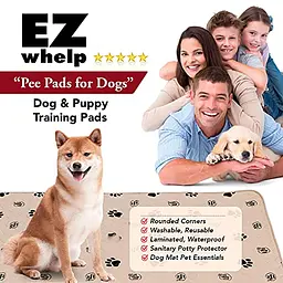 Тришарова пелюшка EZwhelp light brown paw 69х73 см - мініатюра 7