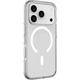 Чохол iLera ClearShell Camera Button with MagSafe для Apple iPhone 17 Pro Transparent (iLHsCLCaB17Pr) [150429]
