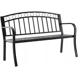 Лавка садова Chomik GARDEN LINE DUO з розкладним столиком - мініатюра 2
