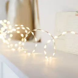 Тепла біла світлодіодна кулька Micro Fairy Light 378