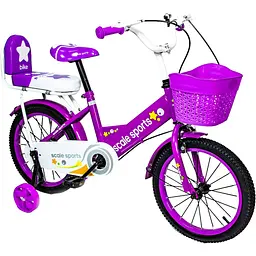 Велосипед дитячий Scale Sports 16 дюймів фіолетовий 231895