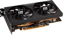Відеокарта PowerColor AMD Radeon RX 6600 XT 8Gb Fighter (AXRX 6600XT 8GBD6-3DH) (GDDR6, 128 bit, PCI-E v4.0 x16) Б/в - мініатюра 3