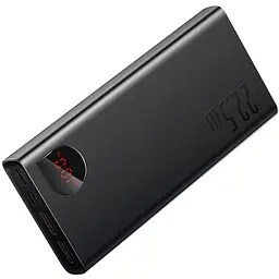 Павербанк Baseus Adaman з технологією QC3.0+PD3.0 20000 mAh 22.5W чорний - мініатюра 3