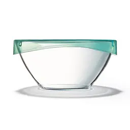 Контейнер салатник Luminarc Keep'N'Box скляний круглий з кришкою 2.6 л 23 см (P3671) - мініатюра 2
