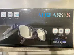 Смарт-окуляри з вбудованою камерою Zeblaze AI Glasses AMB-G3 Black (hub_xb0l0x) - мініатюра 5