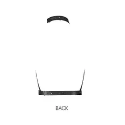 Портупея Bijoux Indiscrets MAZE - H Harness Black - мініатюра 2