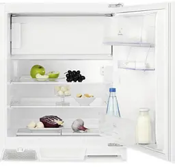 Вбудований холодильник із морозильною камерою Electrolux RSB2AF82S 82х55х56см 1 дв. Холод. - 90 л. Мороз. від. - 16 л A+ ST Білий (RSB2AF82S)