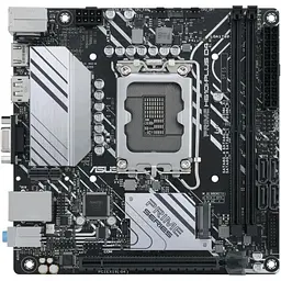 Материнcька плата Asus PRIME H610I-PLUS D4-CSM s1700 H610 2xDDR4 M.2 HDMI D-Sub DP mITX