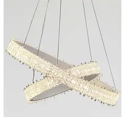 Світлодіодна підвісна люстра Artlight WG5129/60+40WH, 56 Вт, біла - мініатюра 5