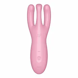 Вібратор для клітора Satisfyer Threesome 4 14 см рожевий - мініатюра 7