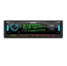 Автомагнітола Baxster BSF-5532BT Multicolor RGB USB, 1 Din, дисплей (40P-VA LCD), Bluetooth 5.3, 6хRCA, выход на сабвуфер (RCA 3V), 4x50 Вт, microSD (до 32Gb) (BSF-5532BT)