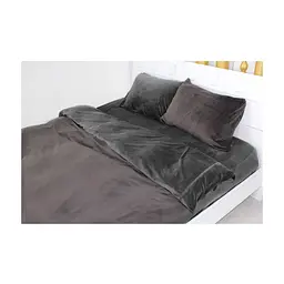 Постільна білизна MirSon Велюр Winter Frost 28-0005 + 28-0003 Anemone Velvet 2х143х210 (2200004009056) - мініатюра 3