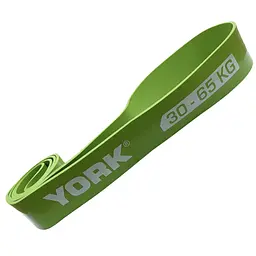 Резинка для фітнесу York 30-65кг - 2080x65x4,5 мм, салатовий - мініатюра 1