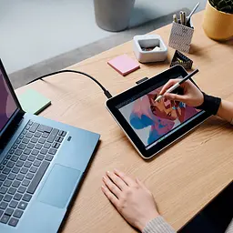 Графічний монітор Wacom One 12 (DTC121W0B) [143171] - мініатюра 11