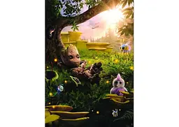 Пазл Clementoni Super: Герої Марвел, Я є Ґрут, Marvel (Super - Marvel Am Groot Puzzle - 300 pcs.), 300 ел. (21734) - мініатюра 2