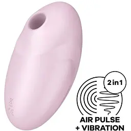 Вакуумний стимулятор Satisfyer Vulva Lover 3 Pink - мініатюра 2
