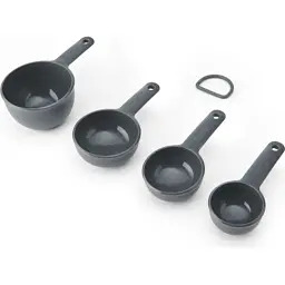Аксесуар кухонний KitchenAid Набір мірних ложок Coreline, 4 шт, сірий (KQG058OHCGG) - мініатюра 5