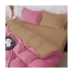 Постільна білизна MirSon Poplin Line 015 + 041 Honey 220 x 240 (2200006281320) - мініатюра 2