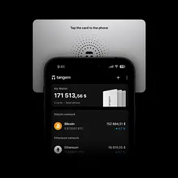Оригінальний криптогаманець Tangem Wallet 2.0 набір з 2 карток White (TG128X2-W) - мініатюра 4
