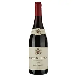 Вино Jules Burdin Cotes Du Rhone AOP, червоне, сухе, 12%, 0,75 л