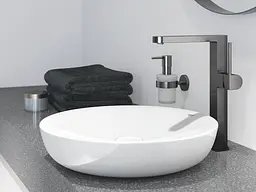 Змішувач для умивальника L-Size Grohe Plus 23843AL3 Графіт - мініатюра 3