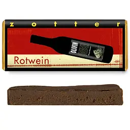 Шоколад Zotter Red Wine чорний органічний 70 г - мініатюра 3