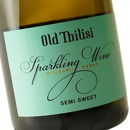 Вино ігристе Old Tbilisi біле напівсолодке 12.5% 0.75 л - мініатюра 3
