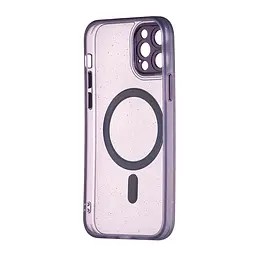 Чохол Splatter with MagSafe Protected Camera iPhone 12 Pro Purple - мініатюра 3
