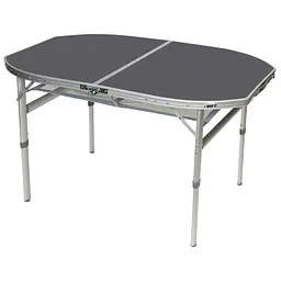 Стіл Bo-Camp Case Model Oval 120x80 cm Grey (1404415)